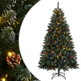 VidaXL Künstlicher Weihnachtsbaum mit 150 LEDs 150 cm