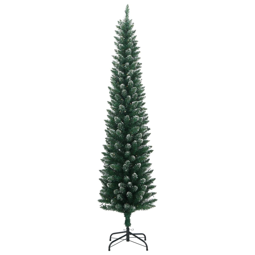 VidaXL Künstlicher Weihnachtsbaum schmal mit 150 LEDs 120 cm
