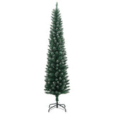 VidaXL Künstlicher Weihnachtsbaum schmal mit 150 LEDs 120 cm