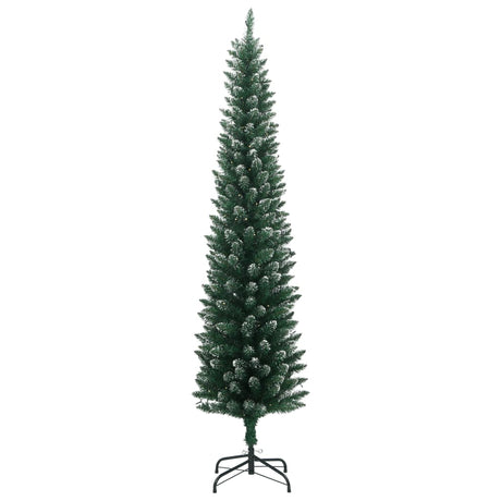VidaXL Künstlicher Weihnachtsbaum schmal mit 150 LEDs 150 cm