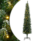 Vidaxx künstlicher Weihnachtsbaum schmal mit 300 LEDs 210 cm