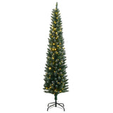 VidaXL Künstlicher Weihnachtsbaum schmal mit 300 LEDs 210 cm