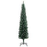 VidaXL Künstlicher Weihnachtsbaum schmal mit 300 LEDs 210 cm