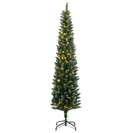 Vidaxx künstlicher Weihnachtsbaum schmal mit 300 LEDs 240 cm