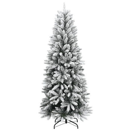 VidaXL Künstlicher Weihnachtsbaum mit 150 LEDs und Schnee 120 cm