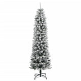 Vidaxl kunstkerstboom met 150 led's en sneeuw 150 cm