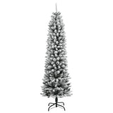 Vidaxl kunstkerstboom met 300 led's en sneeuw 240 cm
