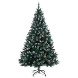 Vidaxl kunstkerstboom met 300 led's 210 cm