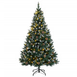 Vidaxl kunstkerstboom met 300 led's 210 cm