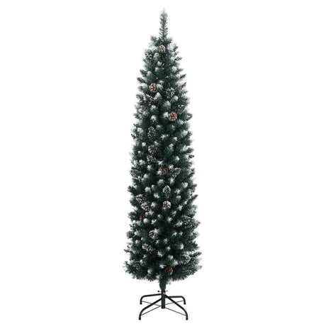 VidaXL Künstlicher Weihnachtsbaum schmal mit 150 LEDs 120 cm