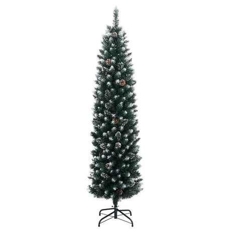 VidaXL Künstlicher Weihnachtsbaum schmal mit 150 LEDs 150 cm