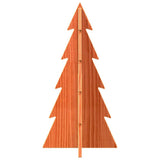 Vidaxx Weihnachtsdekoration Weihnachtsbaum 59,5 cm massives Kiefernholz, waschbraun