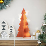 Vidaxx Weihnachtsdekoration Weihnachtsbaum 59,5 cm massives Kiefernholz, waschbraun