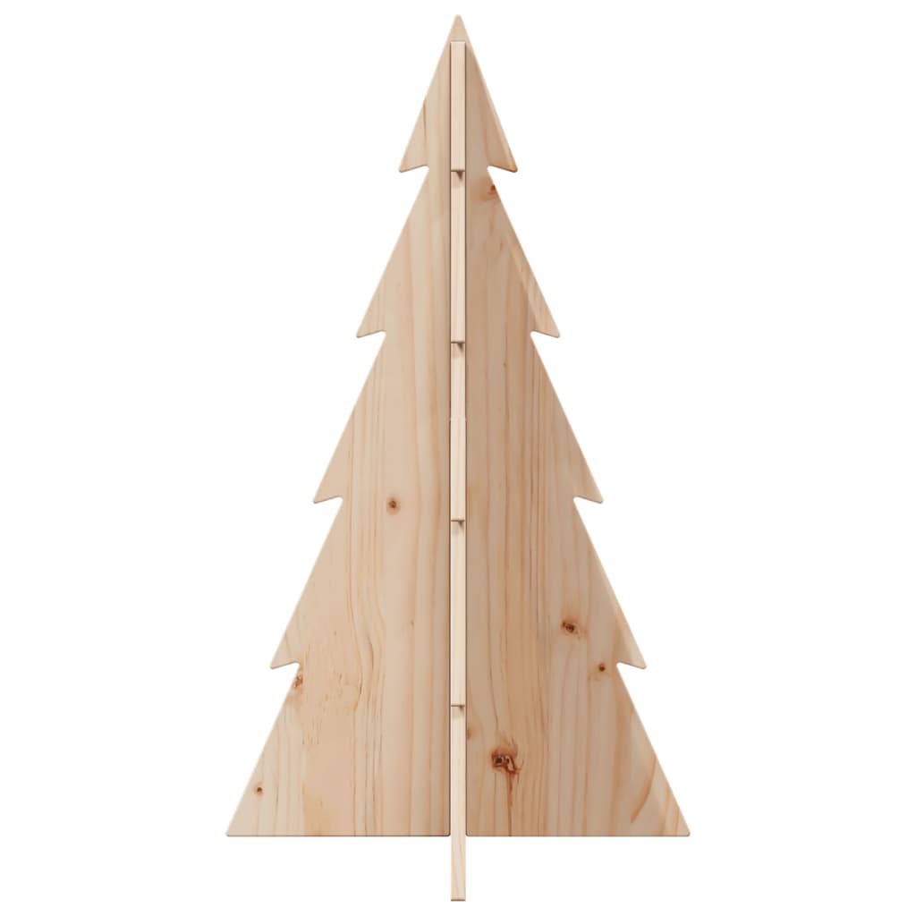 Vidaxx Weihnachtsdekoration Weihnachtsbaum 80 cm aus massivem Kiefernholz