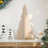Vidaxx Weihnachtsdekoration Weihnachtsbaum 80 cm aus massivem Kiefernholz