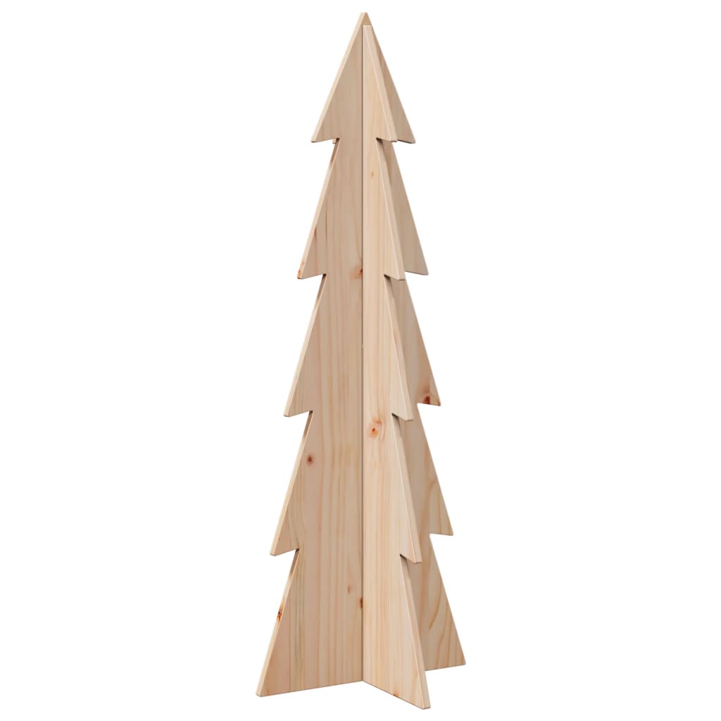 Vidaxx Weihnachtsdekoration Weihnachtsbaum 112 cm aus massivem Kiefernholz
