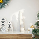 Vidaxx Weihnachtsdekoration Weihnachtsbaum 49 cm massives Kiefernholz weiß
