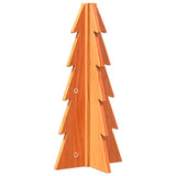 Vidaxx Weihnachtsdekoration Weihnachtsbaum 49 cm massives Kiefernholz, waschbraun