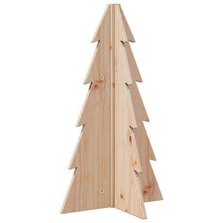 Vidaxx Weihnachtsdekoration Weihnachtsbaum 69,5 cm aus massivem Kiefernholz