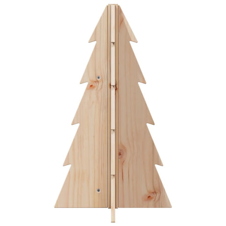 Vidaxx Weihnachtsdekoration Weihnachtsbaum 69,5 cm aus massivem Kiefernholz
