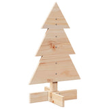 VidaXL Weihnachtsdekoration Weihnachtsbaum 60 cm massives Kiefernholz