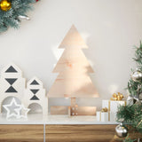 VidaXL Weihnachtsdekoration Weihnachtsbaum 60 cm massives Kiefernholz
