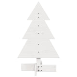 VidaXL Weihnachtsdekoration Weihnachtsbaum 60 cm Kiefer massiv weiß