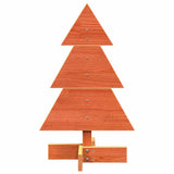 Vidaxx Weihnachtsdekoration Weihnachtsbaum 60 cm massives Kiefernholz, waschbraun
