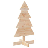 Vidaxx Weihnachtsdekoration Weihnachtsbaum 80 cm aus massivem Kiefernholz