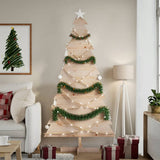 Vidaxx Weihnachtsdekoration Weihnachtsbaum 180 cm aus massivem Kiefernholz