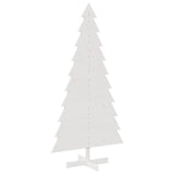 VidaXL Weihnachtsdekoration Weihnachtsbaum 180 cm Kiefer massiv weiß