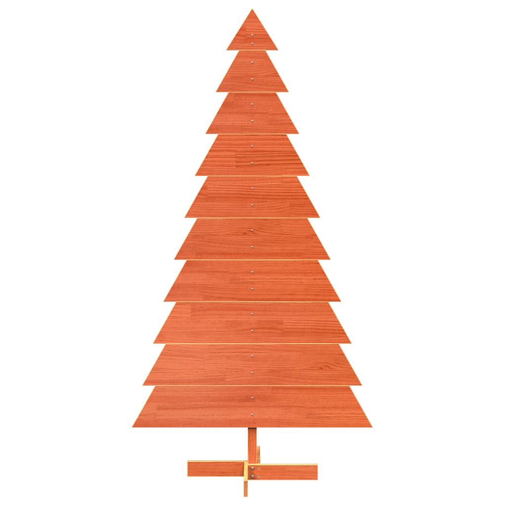 Vidaxx Weihnachtsdekoration Weihnachtsbaum 180 cm massives Kiefernholz, waschbraun