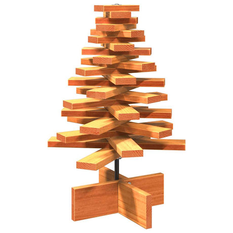Vidaxx Weihnachtsdekoration Weihnachtsbaum 60 cm massives Kiefernholz, waschbraun