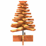 Vidaxx Weihnachtsdekoration Weihnachtsbaum 60 cm massives Kiefernholz, waschbraun