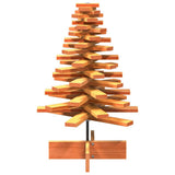 Vidaxx Weihnachtsdekoration Weihnachtsbaum 80 cm massives Kiefernholz, waschbraun