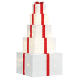 VidaXL Weihnachtsdekoration Geschenkbox 250 LEDs warmweiß