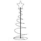 Vidaxxl LED-Weihnachtsbaum 80 LEDs warmweiß 120 cm
