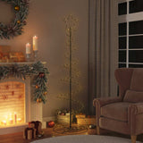 Vidaxxl LED-Weihnachtsbaum 120 LEDs warmweiß 180 cm