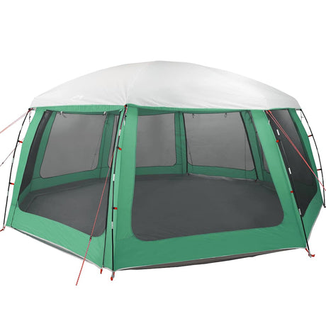 Vidaxl zwembadtent uitneembare buiten- gaaswanden 690x690 cm zeegroen