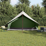 Vidaxl gezinstent met dak groen en wit 315 x 286 x 200 cm