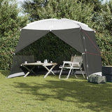 Vidaxl muskietentent grijs 320 x 320 x 218 cm polyester en glasvezel