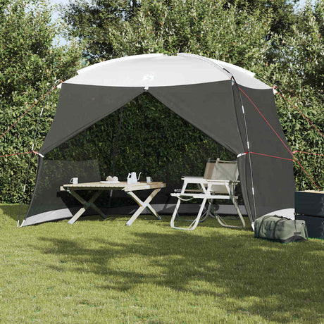 Vidaxl muskietentent grijs 320 x 320 x 218 cm polyester en glasvezel