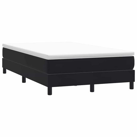 Vidaxl boxspring zonder matras fluweel zwart 120x210 cm