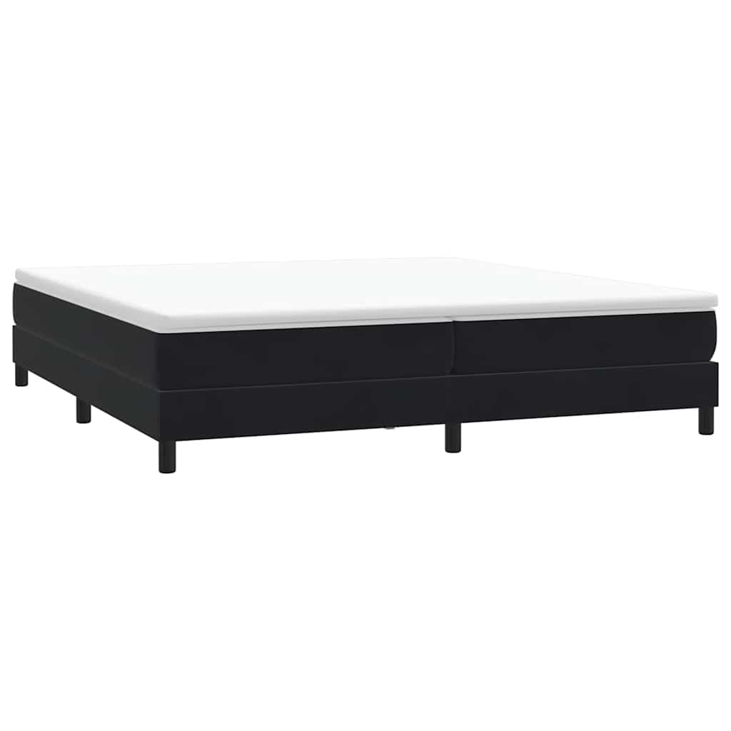 Vidaxl boxspringbed zonder matras 200x210 cm fluweel zwart