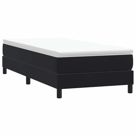 Vidaxl boxspring zonder matras fluweel zwart 90x220 cm