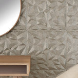 Vidaxx 48 Stück Wandpaneele Amethyst 12 m² 50x50 cm XPS-Beton