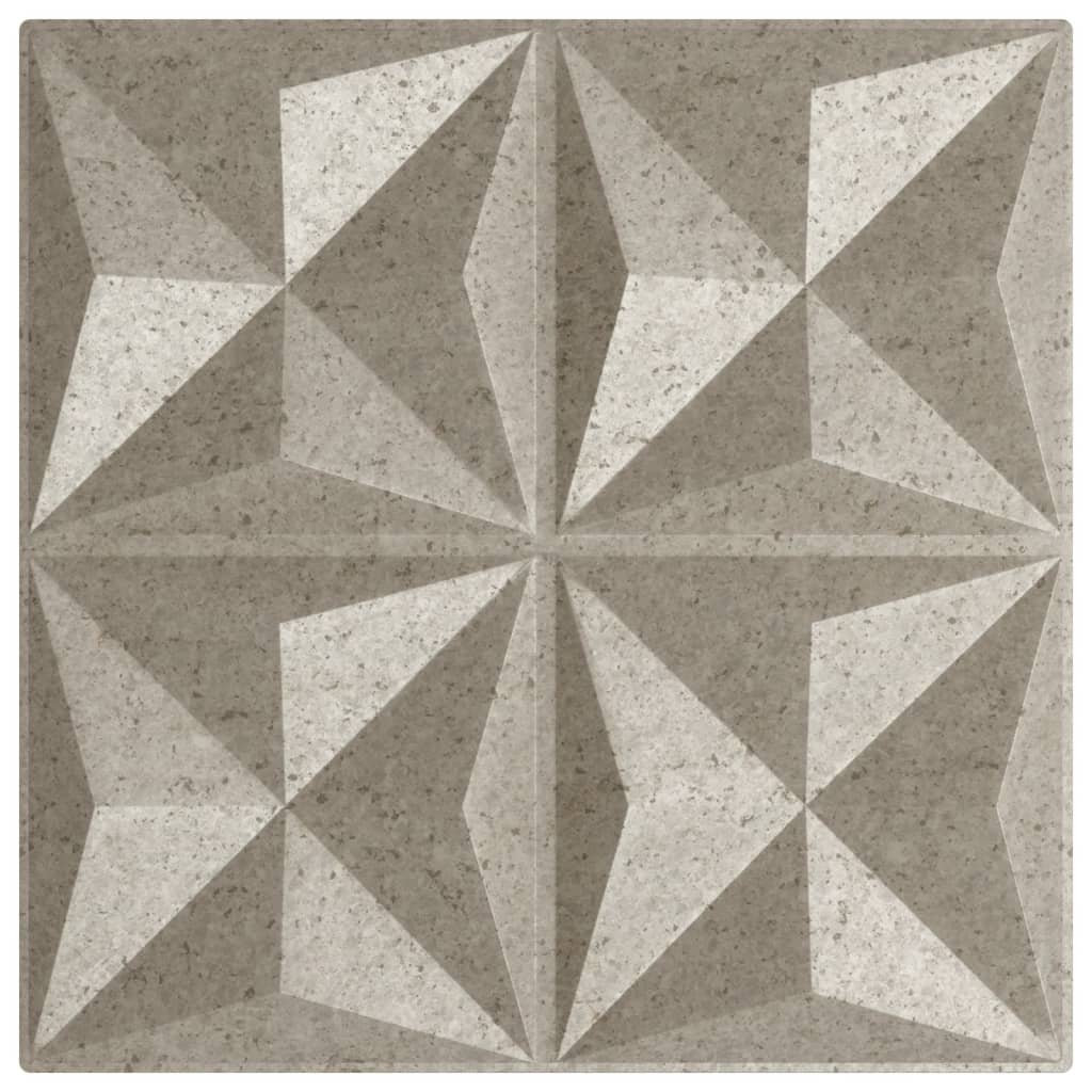 Vidaxx 12 Stück Wandpaneele Origami 3 m² 50x50 cm XPS-Beton