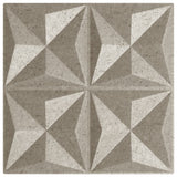 Vidaxx 48 Stück Wandpaneele Origami 12 m² 50x50 cm XPS-Beton