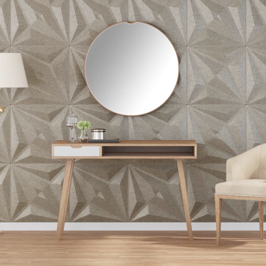 Vidaxx 48 Stück Wandpaneele Stern 12 m² 50x50 cm XPS Beton