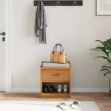Vidaxl gangbankje sandnes 45x40x50 cm massief grenenhout